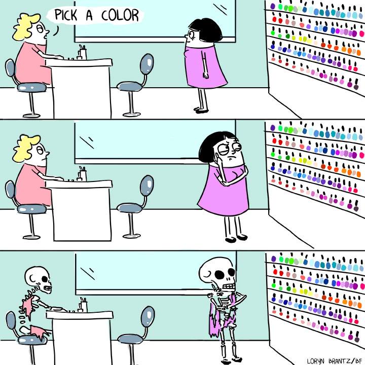 Cartoon by Loryn Brantz Books & Illustration