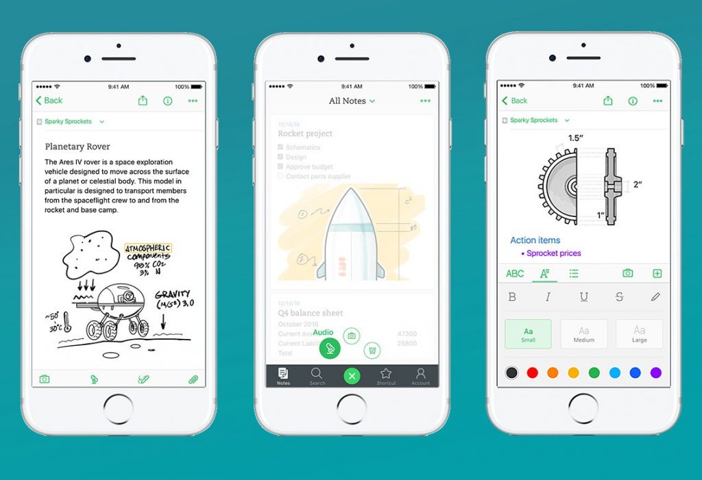 Evernote Blog Posts