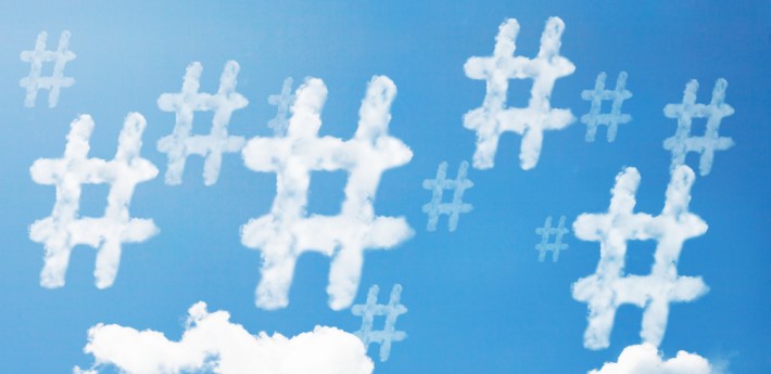 hashtags cloud