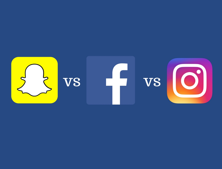 Facebook Messenger vs. Instagram vs. Snapchat