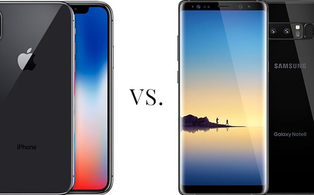 iPhone X vs. Samsung Galaxy Note 8 - Which Is Better for Bloggers?